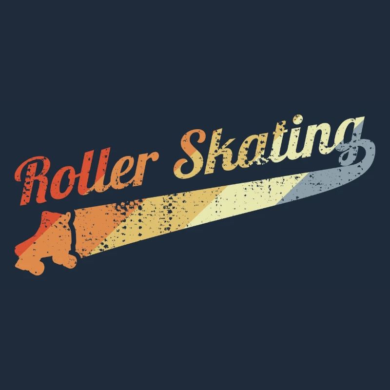 Vintage roller skating