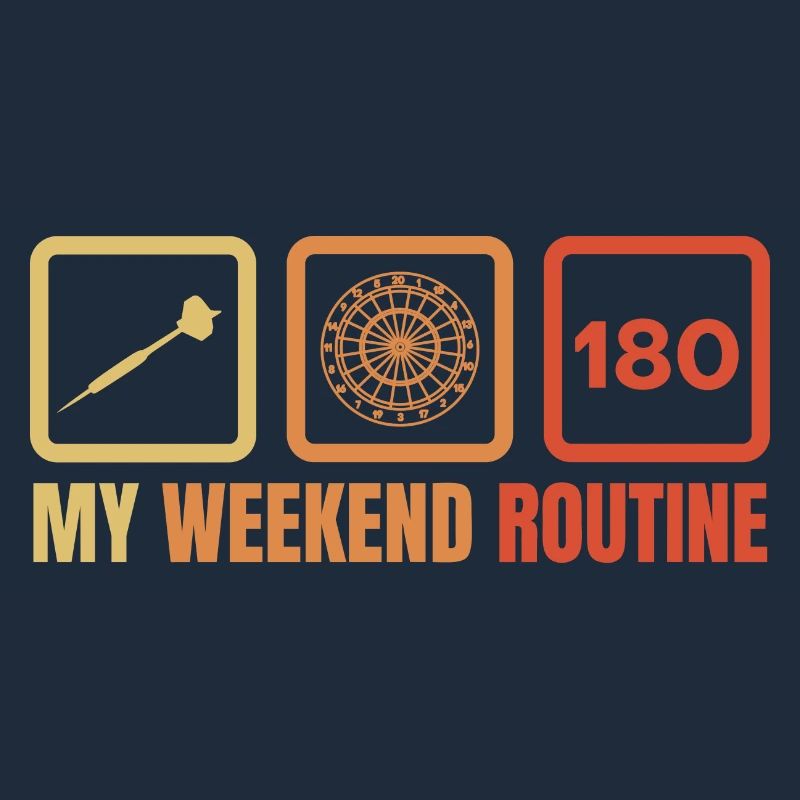 Darts Players Weekend Routine