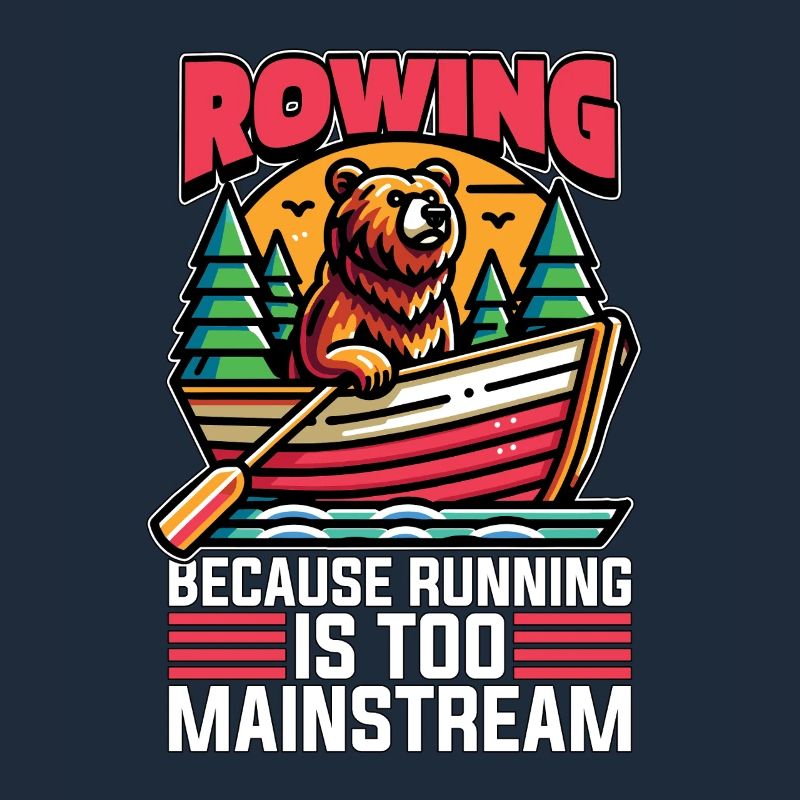 Rowing Because Running Is Too Mainstream Paddling