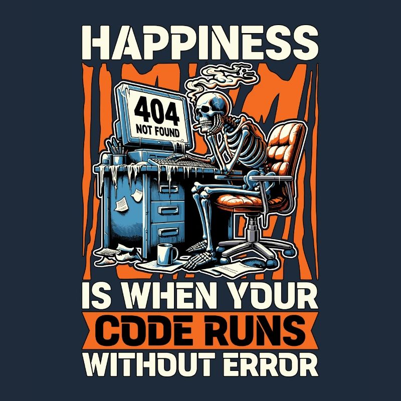 Coder Happiness Is When Your Code Runs Developer