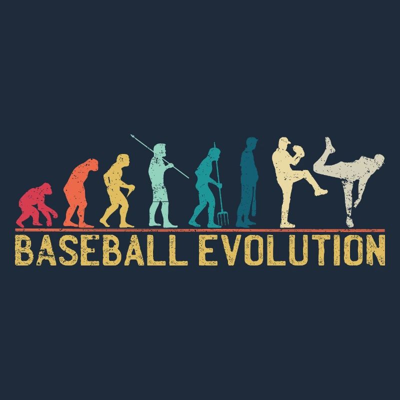 Illustration de l’évolution du baseball