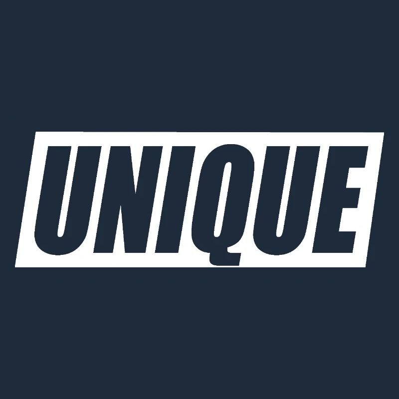 Unique Einzigartig Unikat Selbstwert Einzig Artig