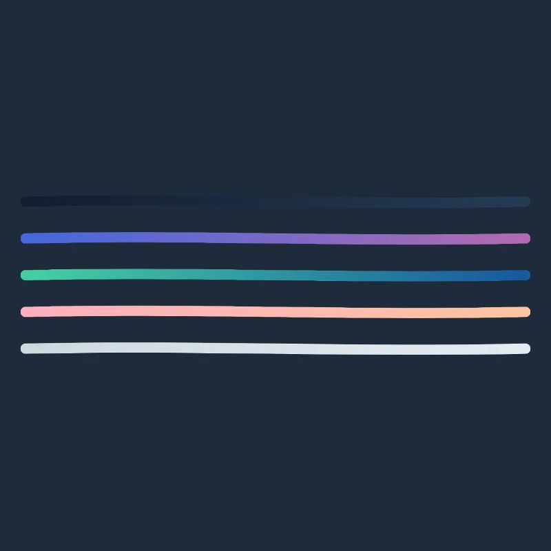 Vibrant stripe palette