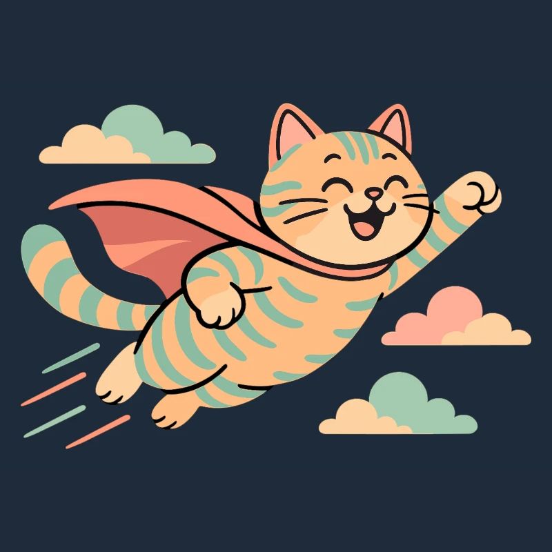 Super Katze Britisch Kurzhaar getigert Geschenk