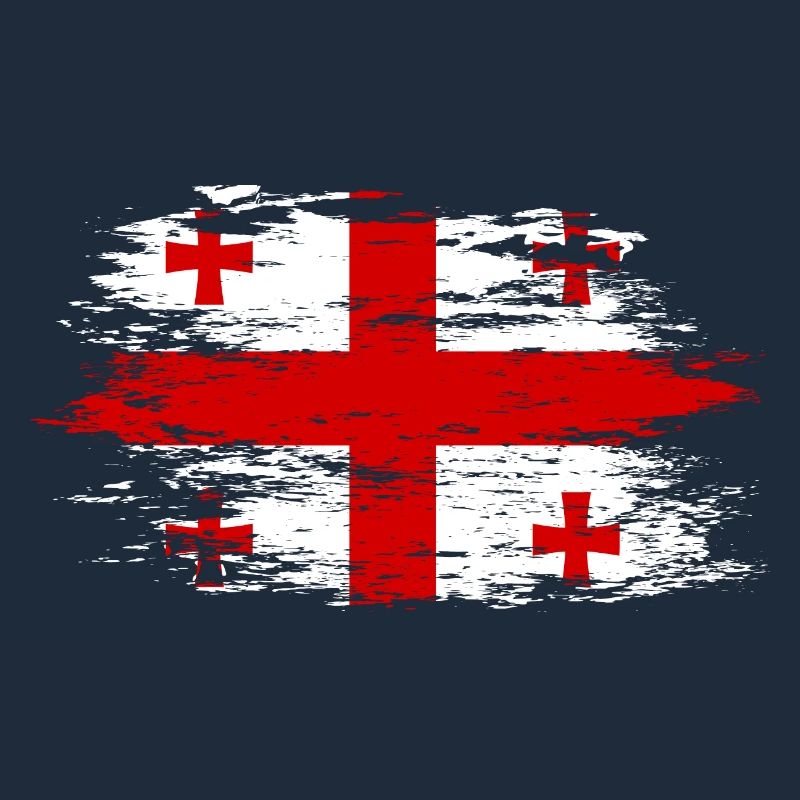 Drapeau géorgien utilisé