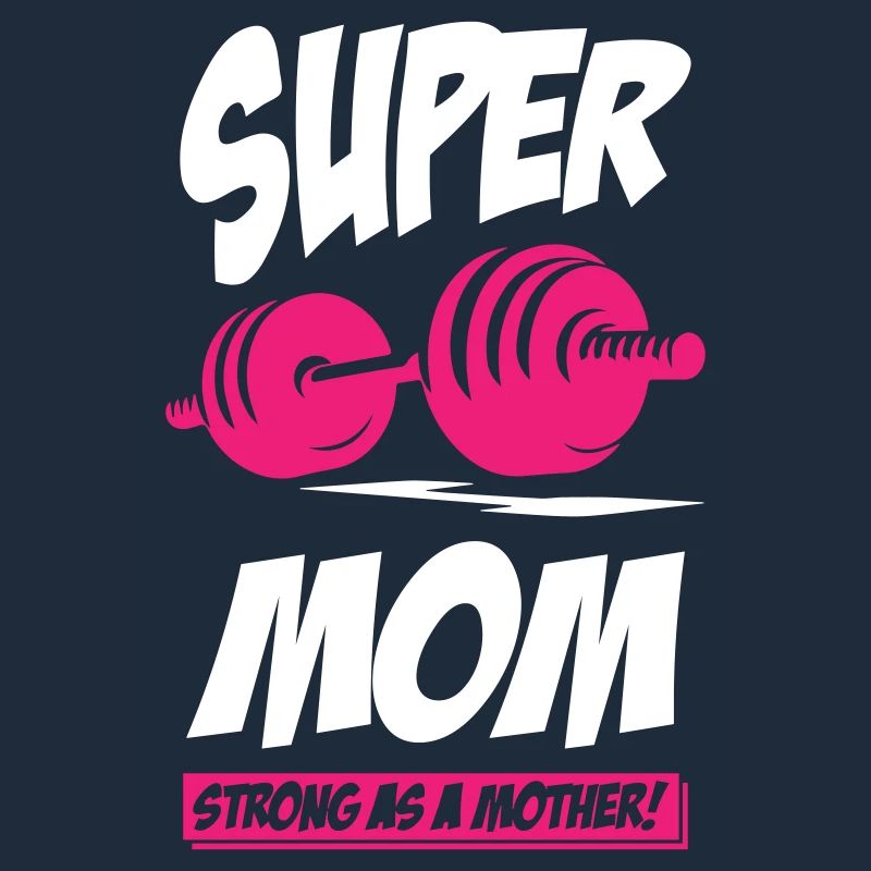 Super maman forte comme une mère