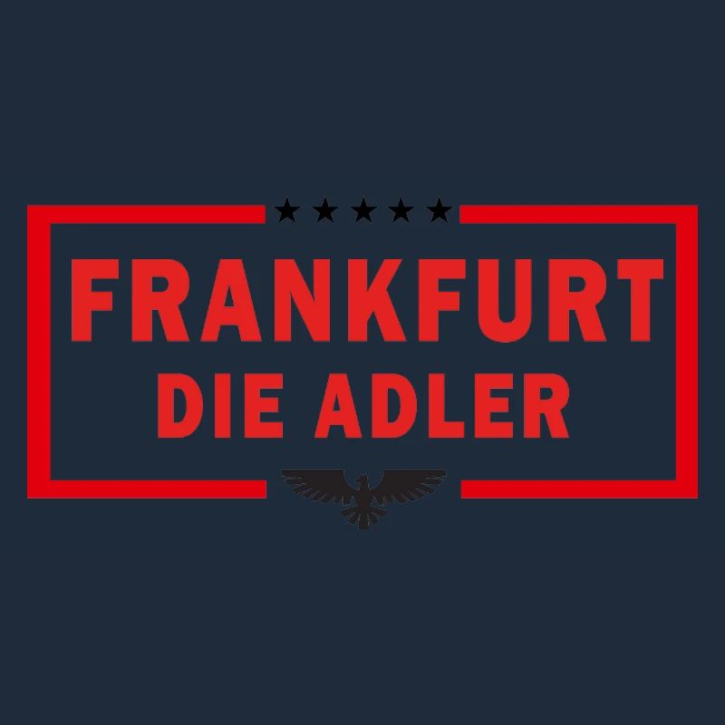 Frankfurt: Die Adler Fan-Design
