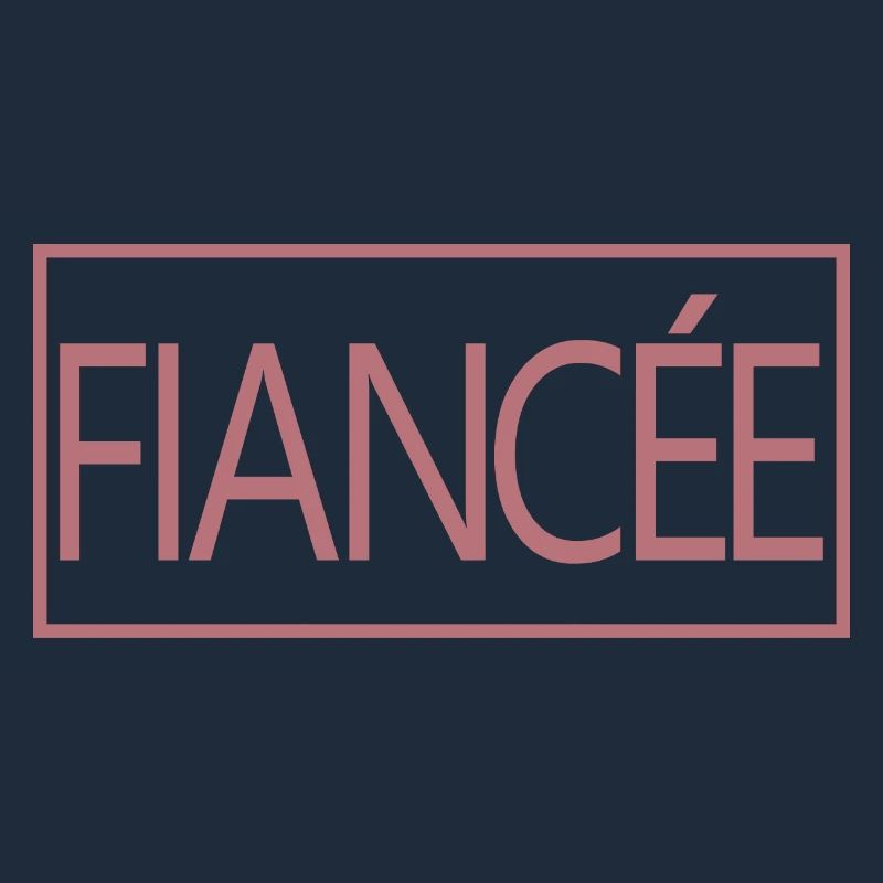 Fiancée Matching Engagement Wedding Honeymoon
