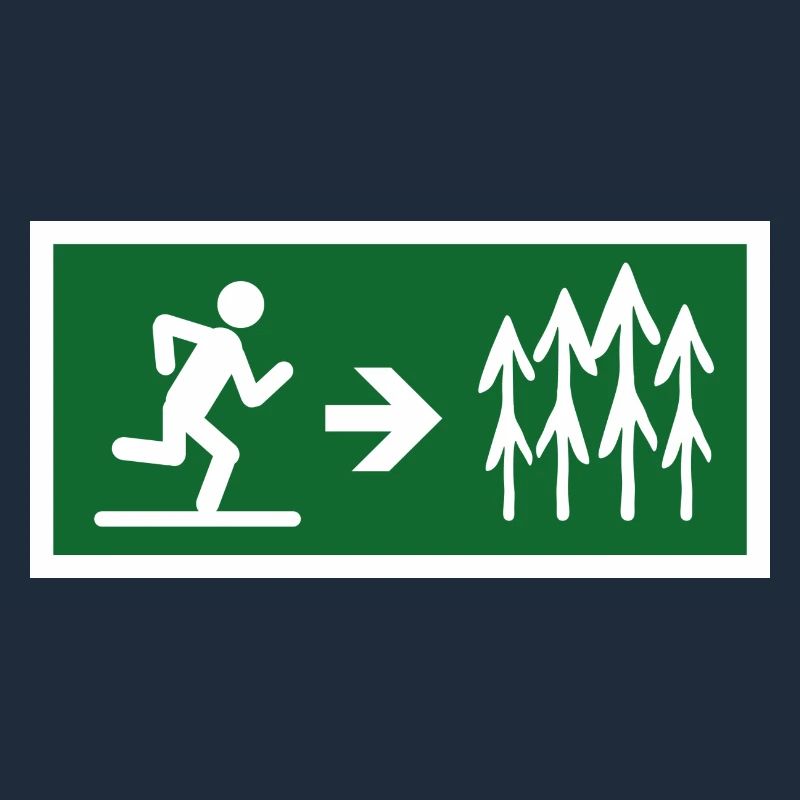 exit to the forest