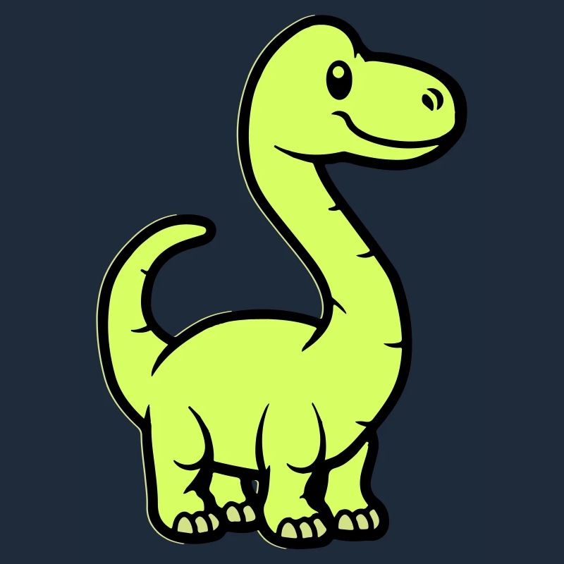 Dinosaur Brontosaurus Comic