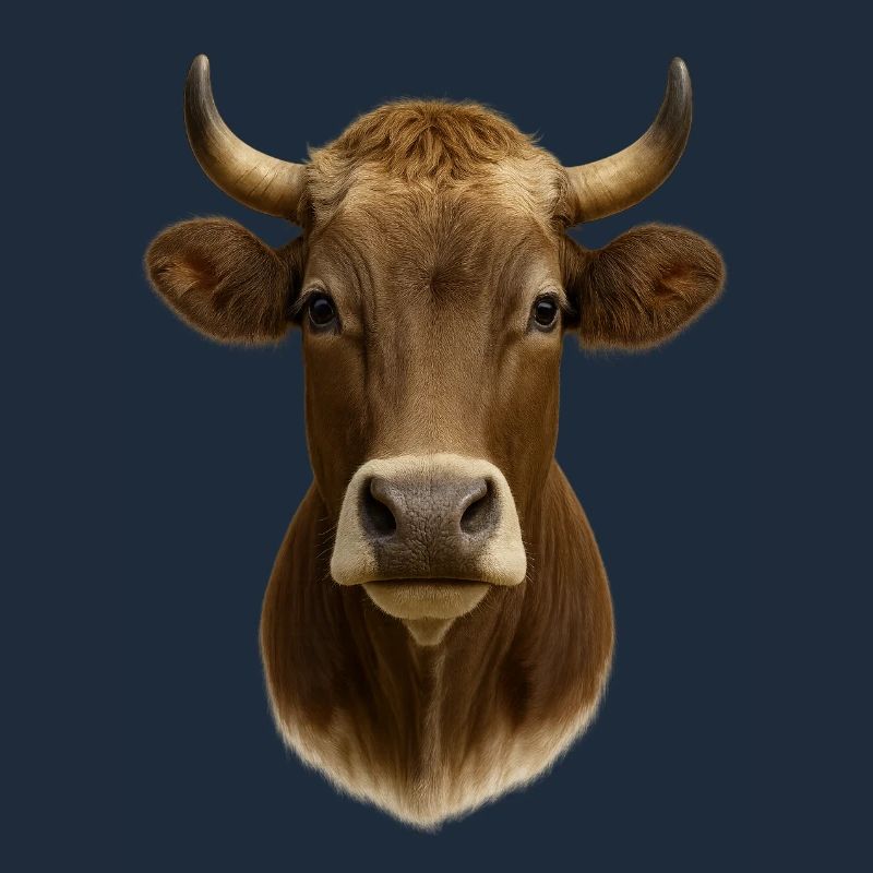 The most beautiful cow
