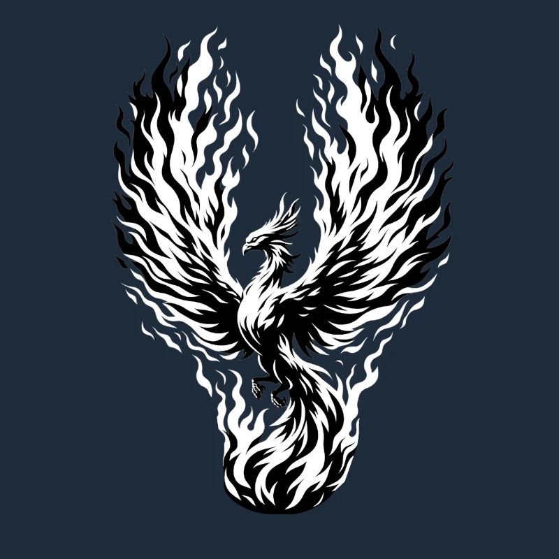 Phoenix from the Ashes | phoenix rising from flames