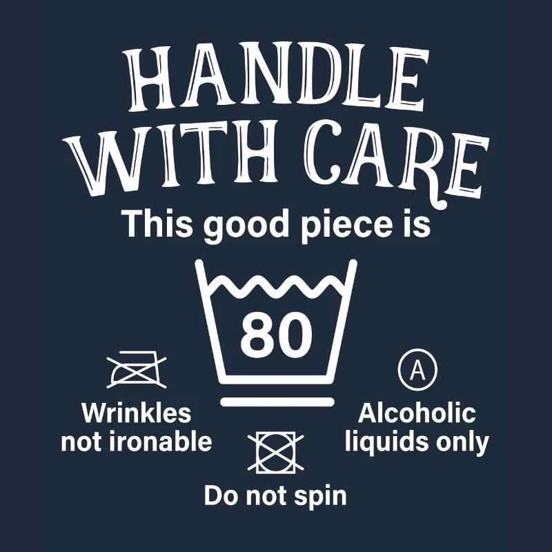 Handle With Care Eighty Gift 80th Birthday