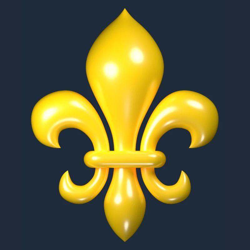 Fleur de Lys jaune