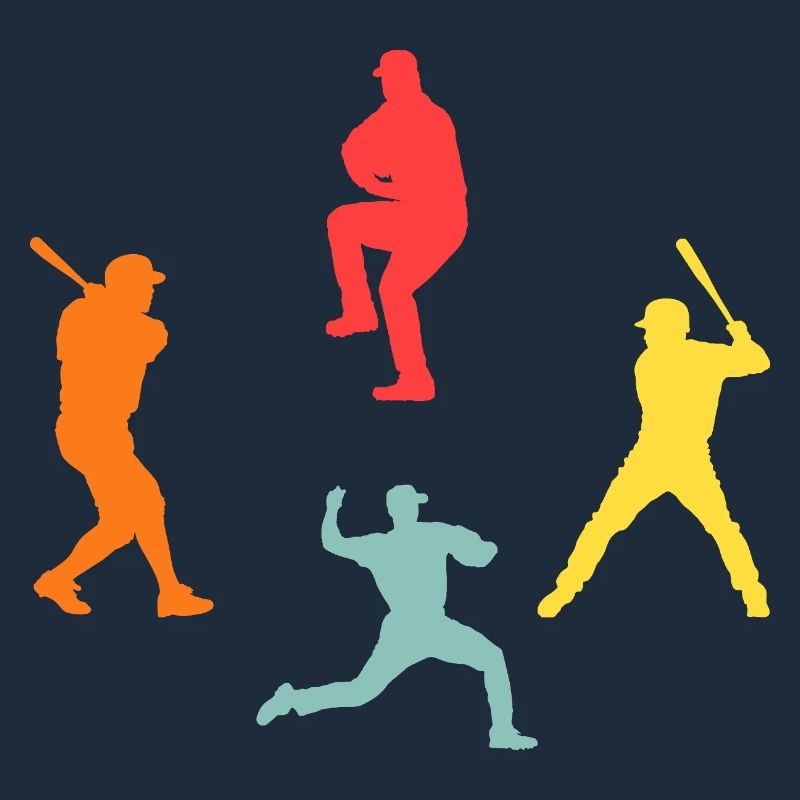 Baseballspieler Evolution Baseball