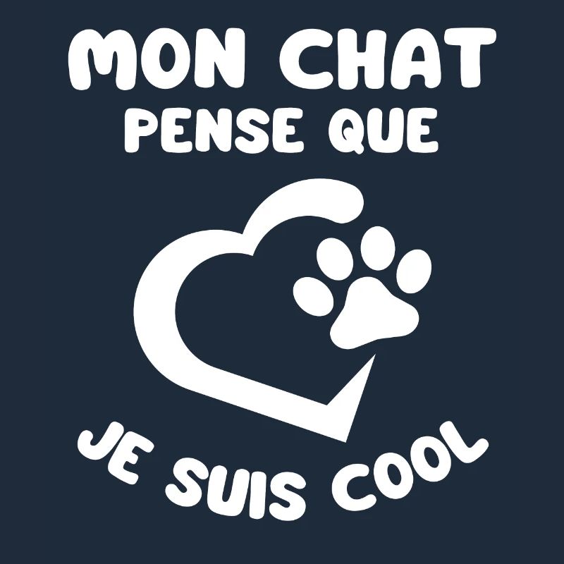 Mon Chat pense que je suis cool