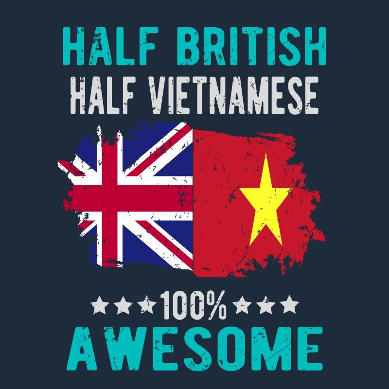 Half British Half Vietnamese