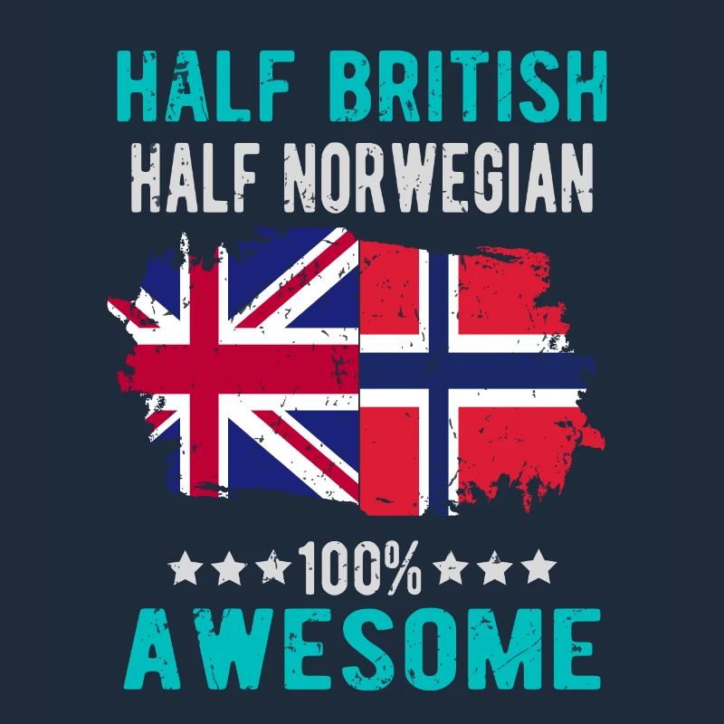 Half British Half Norwegian
