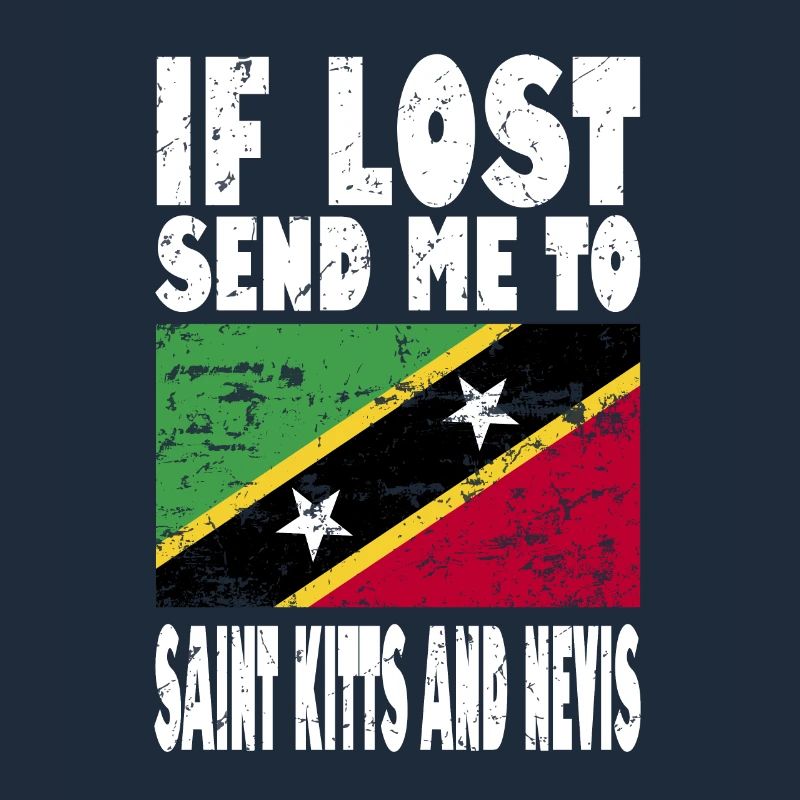 Saint-Kitts-et-Nevis Drapeau