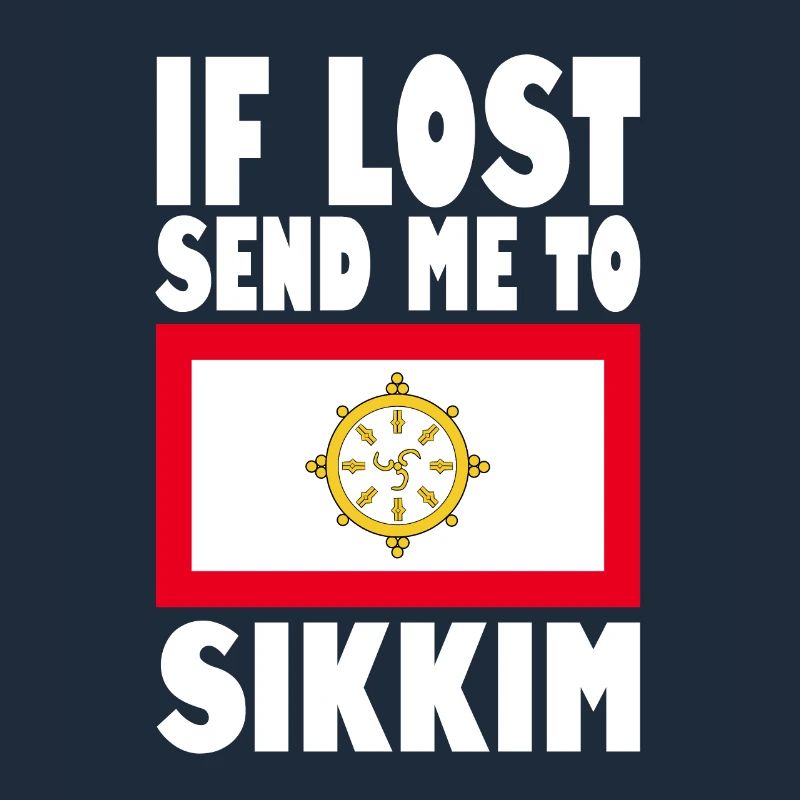 Sikkim Flag Saying