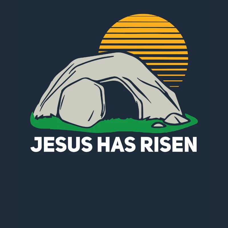 He is risen Easter Sunday Cave Jesus