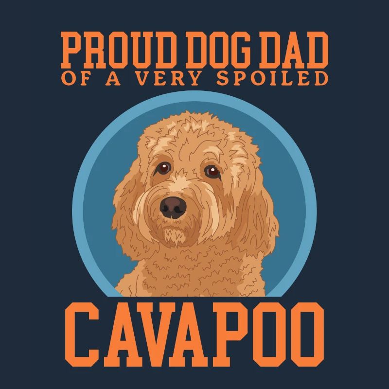 Cavapoo Dad Hunde Cavoodle Hundebesitzer Geschenk