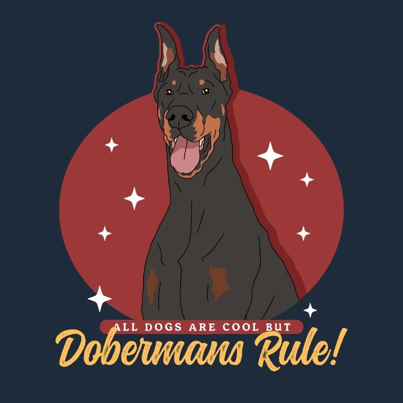 Dobermann Hunde Hundebesitzer Geschenk