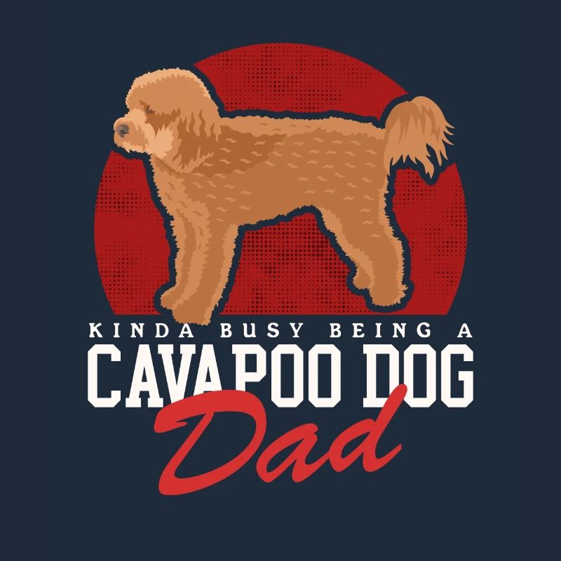 Cavapoo Dad Hunde Cavoodle Hundebesitzer Geschenk
