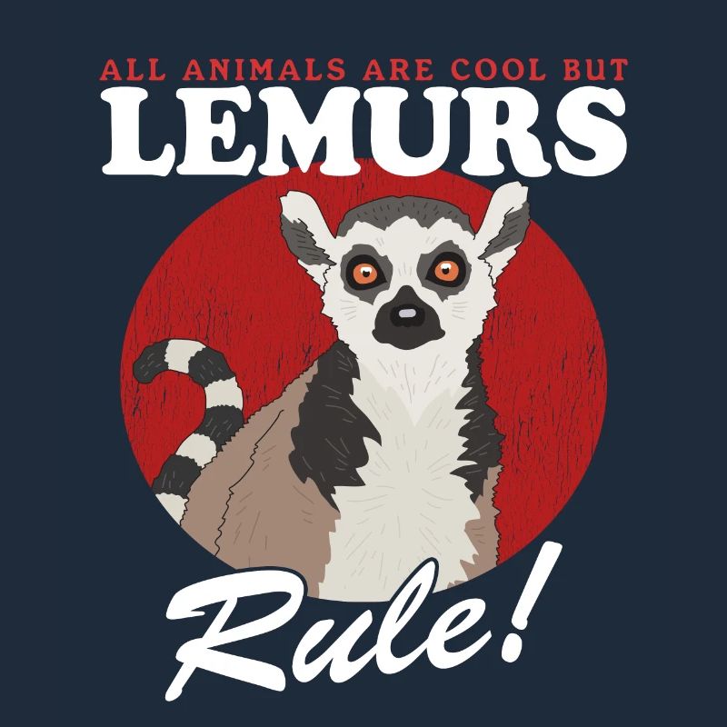 Lemur Ring-tailed lemurs Ringed Tail Lemure Gift