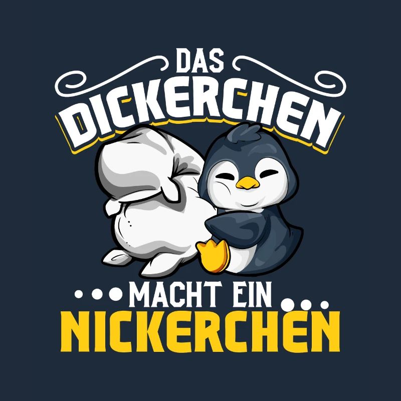 Pinguin - Das Dickerchen macht ein Nickerchen