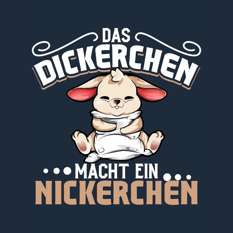 Hase - Das Dickerchen macht ein Nickerchen
