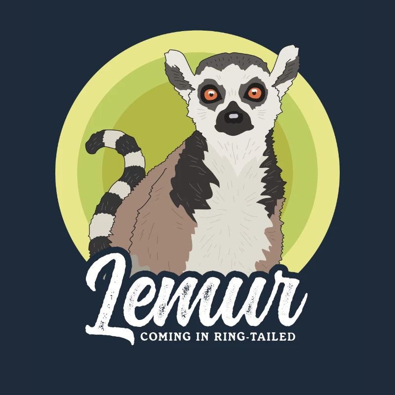 Lemur Ring-tailed lemurs Ringed Tail Lemure Gift