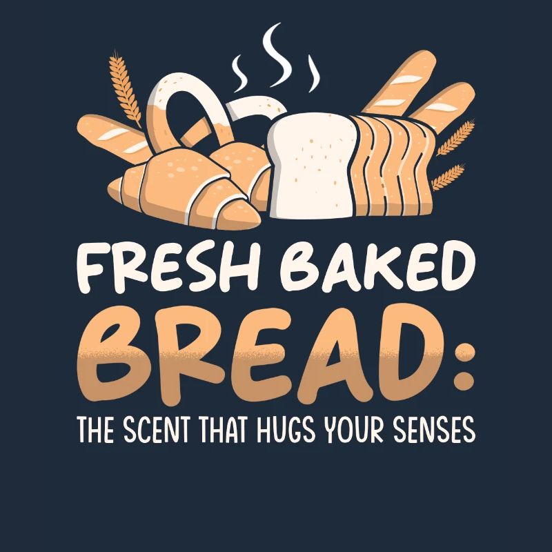 Bread lovers baker bake freshly baked bread