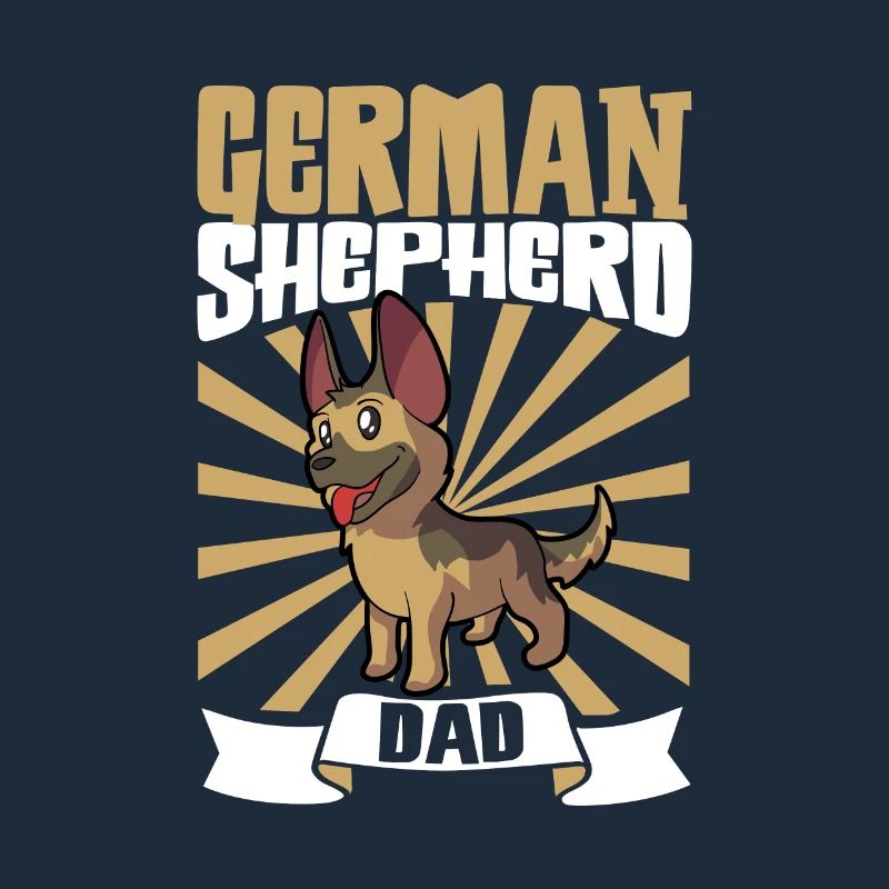 German Shepherd Dad - Schäferhund