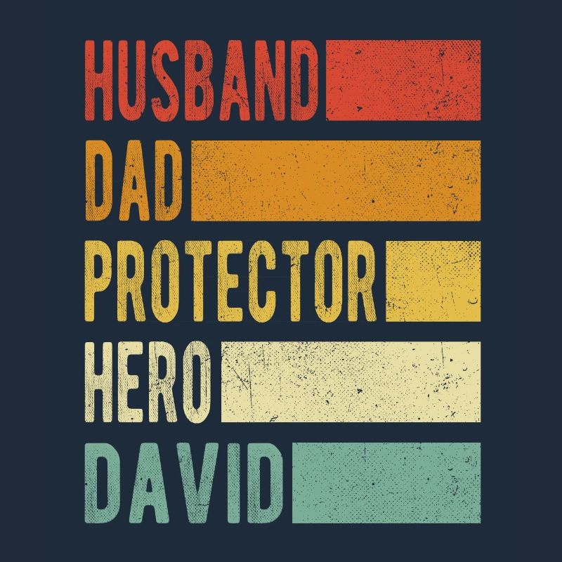David Name Papa Geschenk