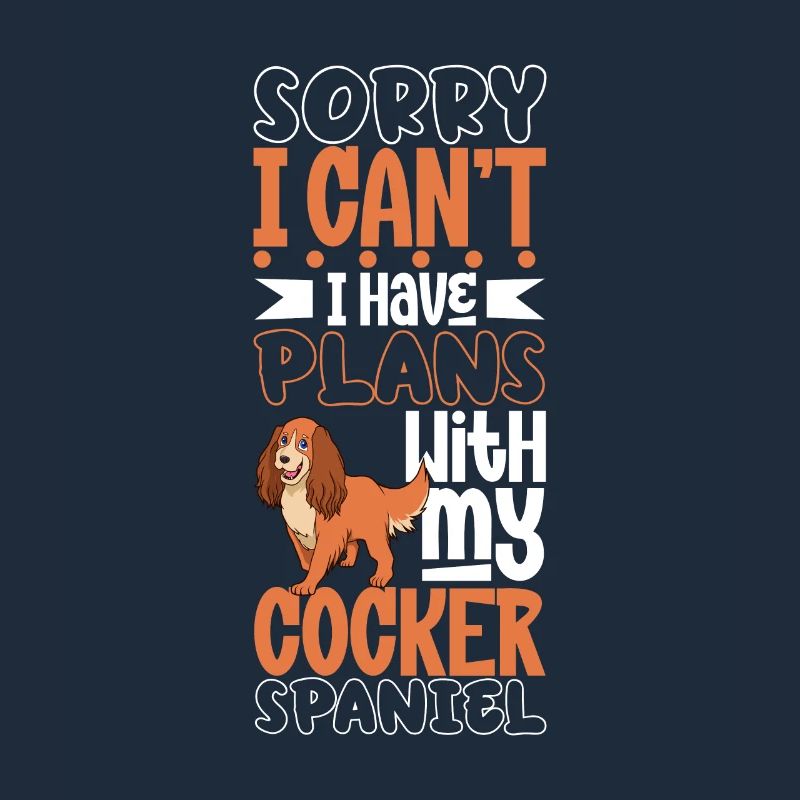 Plans avec mon Cocker Spaniel