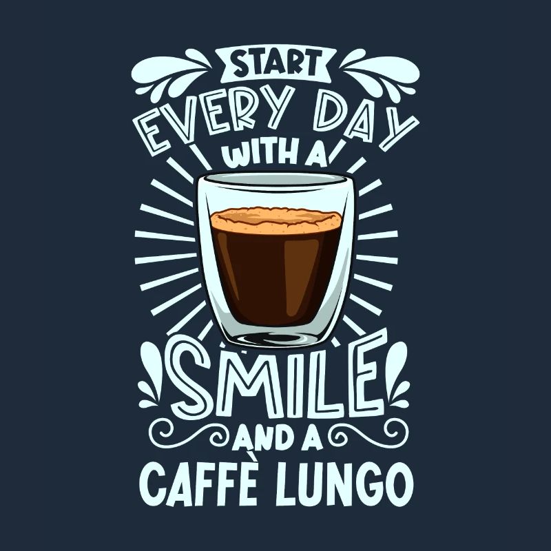 Lächeln mit Caffè Lungo