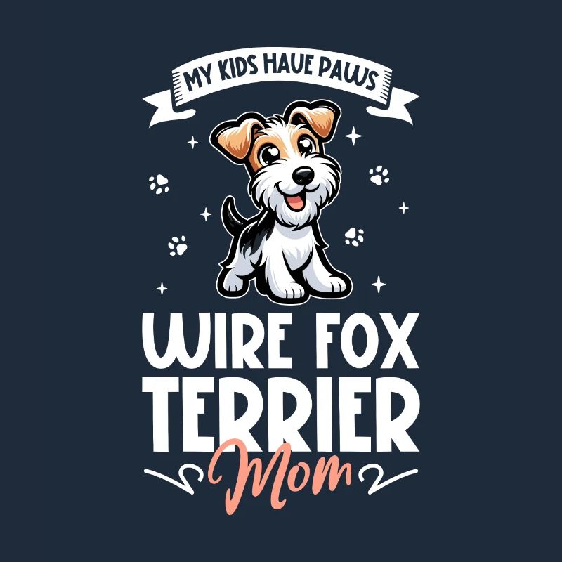 Wirehaired Fox Terrier Mom