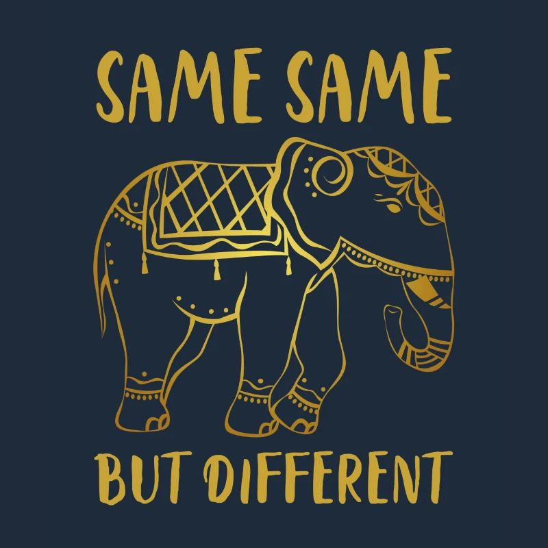 Golden Elephant « Same Same but different »