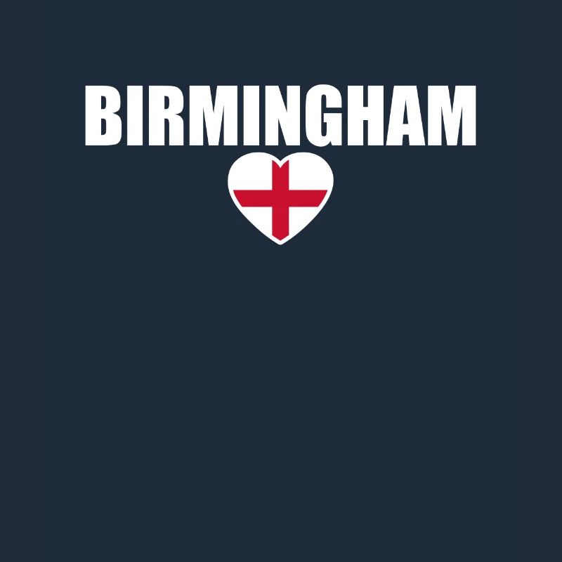Birmingham Angleterre Drapeau anglais Anglais