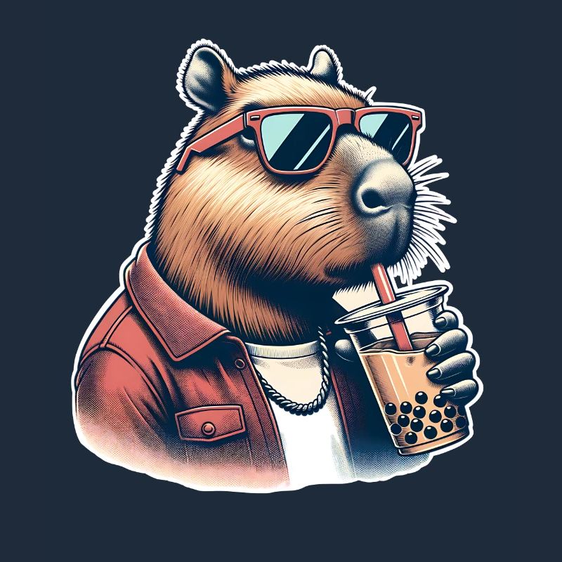 Capybara Bubble Tea
