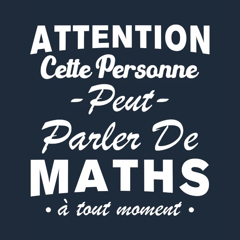 This person can talk about math at any time