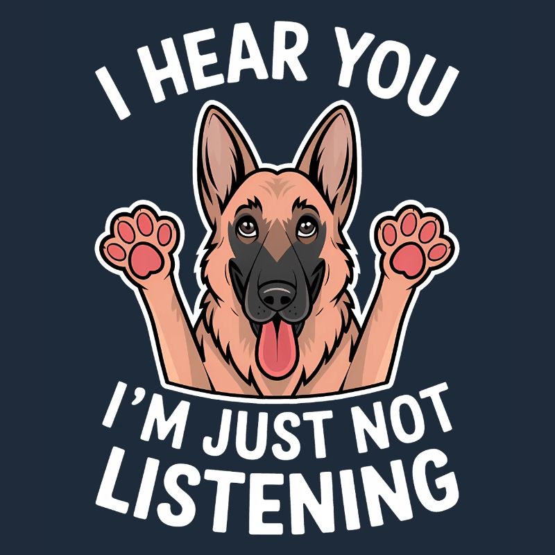 Deutscher Schäferhund Spruch Schäferhund Geschenk