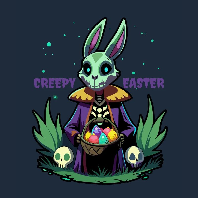 Creepy Easter - Easter Bunny - Easter Egg - Gift