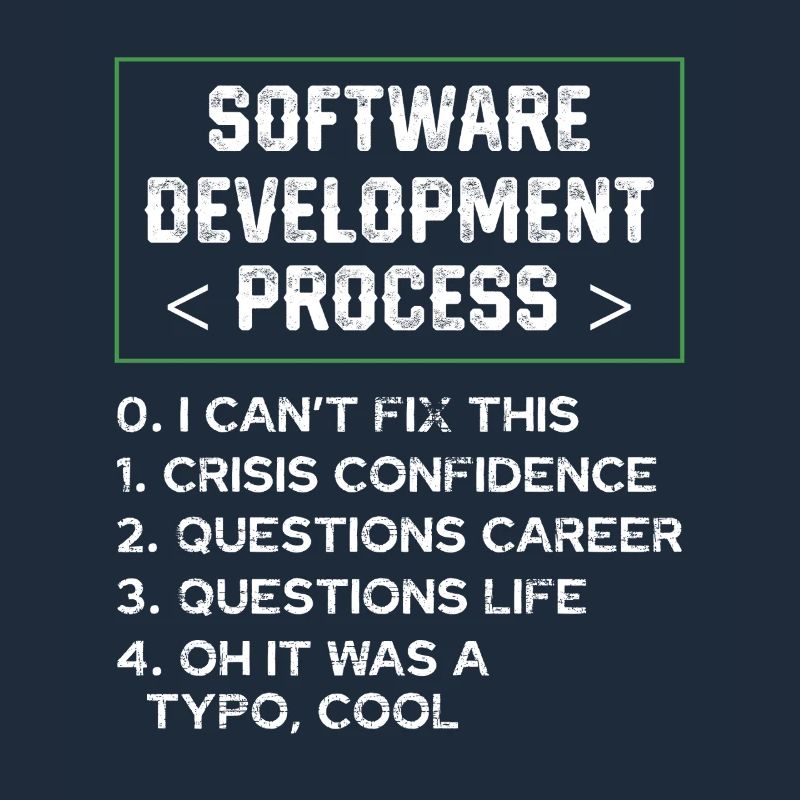 Software Development Process Humor Programmer