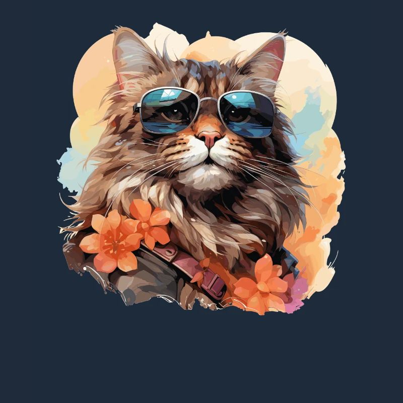 Hawaii Katze mit Stil