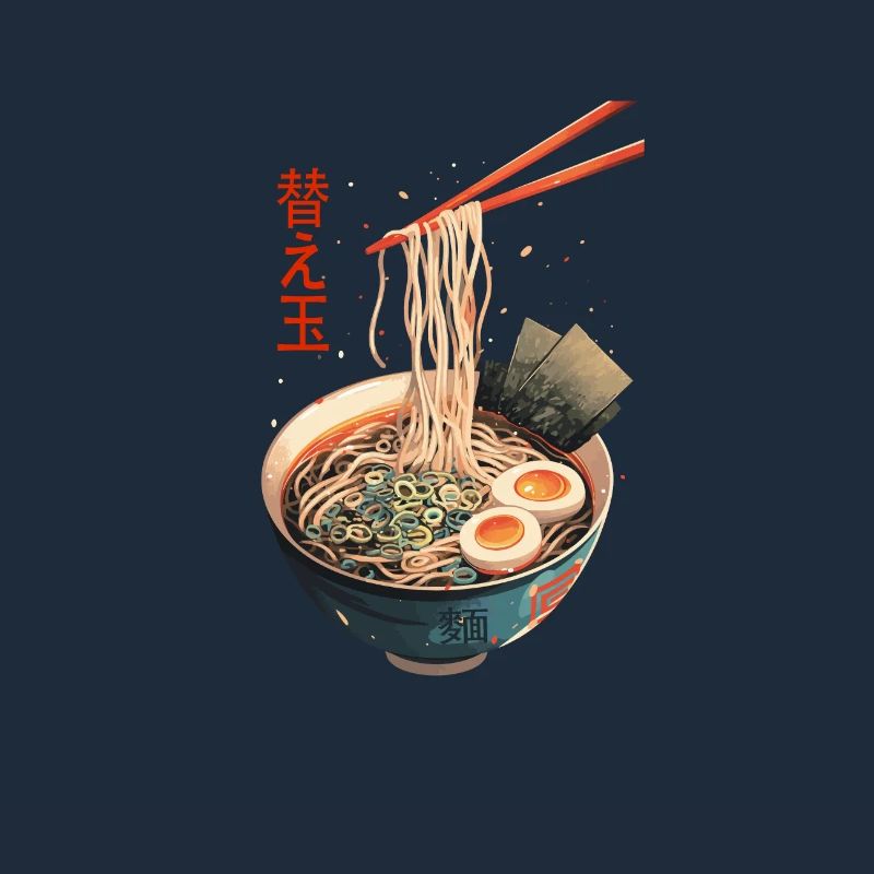 Authentische Ramen-Schalen-Kunst Authentic Ramen
