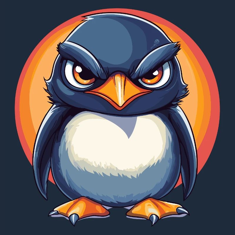 Grumpy Penguin