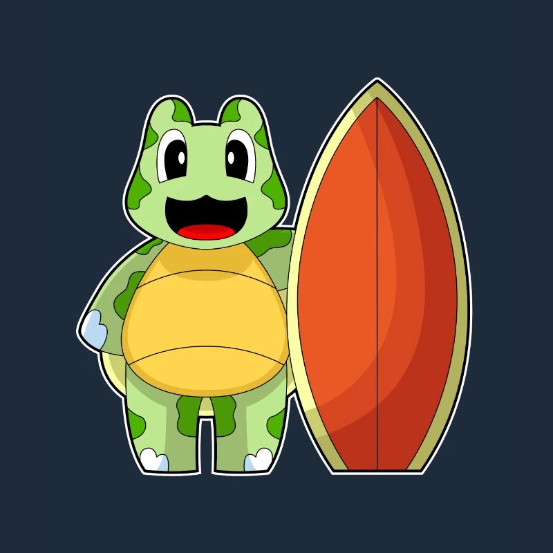 Turtle Surfer Surfboard
