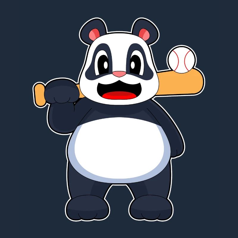 Panda Baseball Batte de baseball